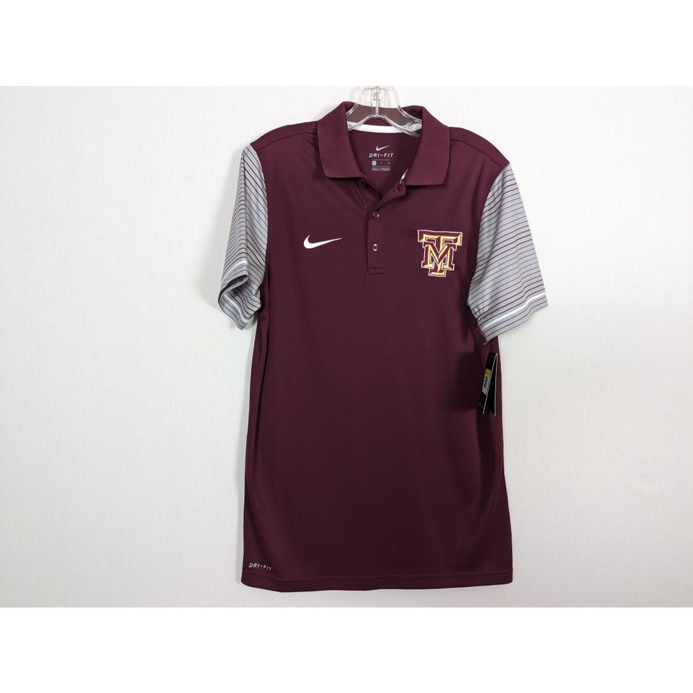 Nike Dri-Fit Tuloso-Midway High School Warriors/Cherokees football Polo‎ shirt S